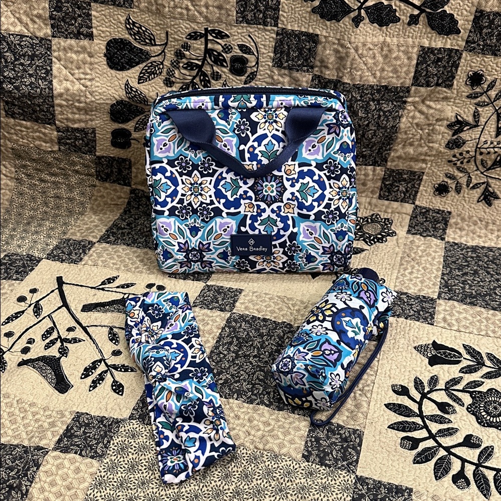 Vera Bradley Multicolor Patterned lunch bag